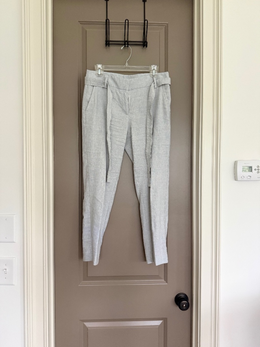Ann Taylor LOFT Women's Linen Cropped Pants - Size 4